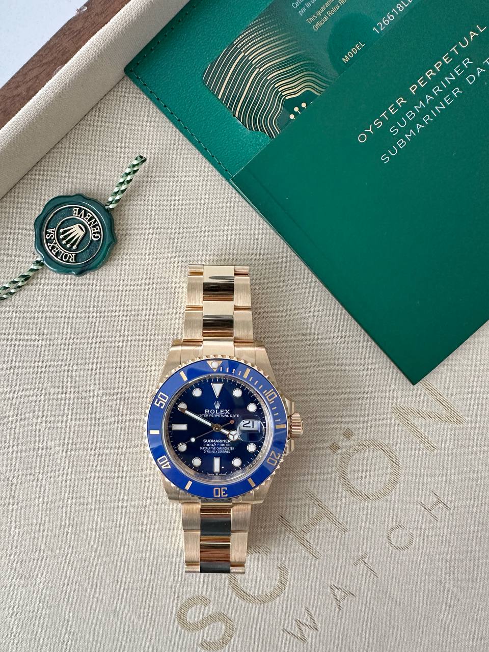 Rolex Submariner Yellow Gold